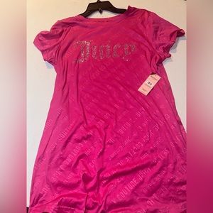 Juicy couture sleep shirt size large